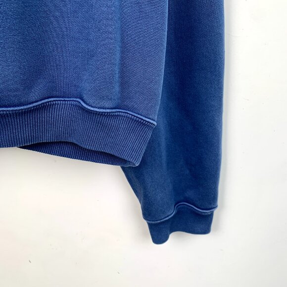 Balenciaga Deep Blue Hooded Sweatshirt - Picture 7 of 8